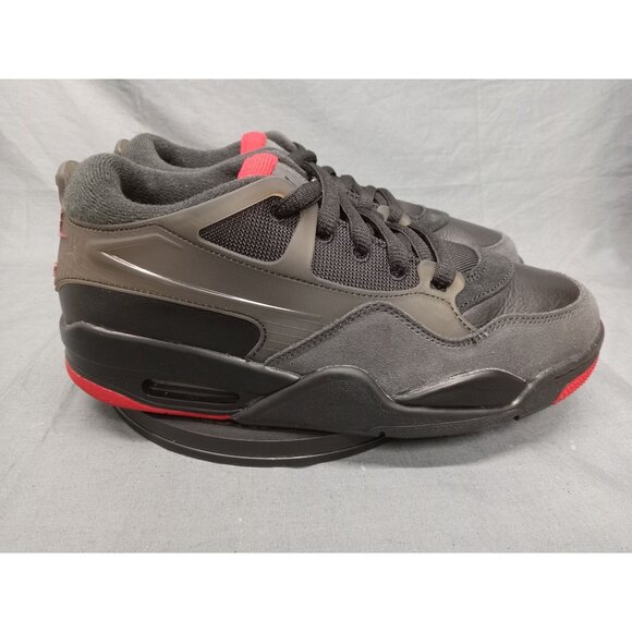 Nike Boys Air Jordan 4 RM (GS) Sneakers Mesh Black Red Size 7 NEW NO BOX! - Picture 4 of 11